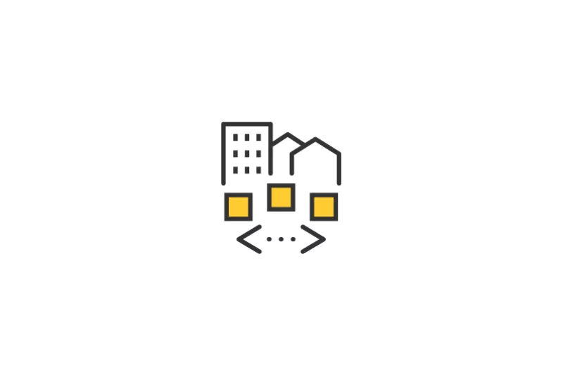 Flat Icon of AXIS Scene Metadata