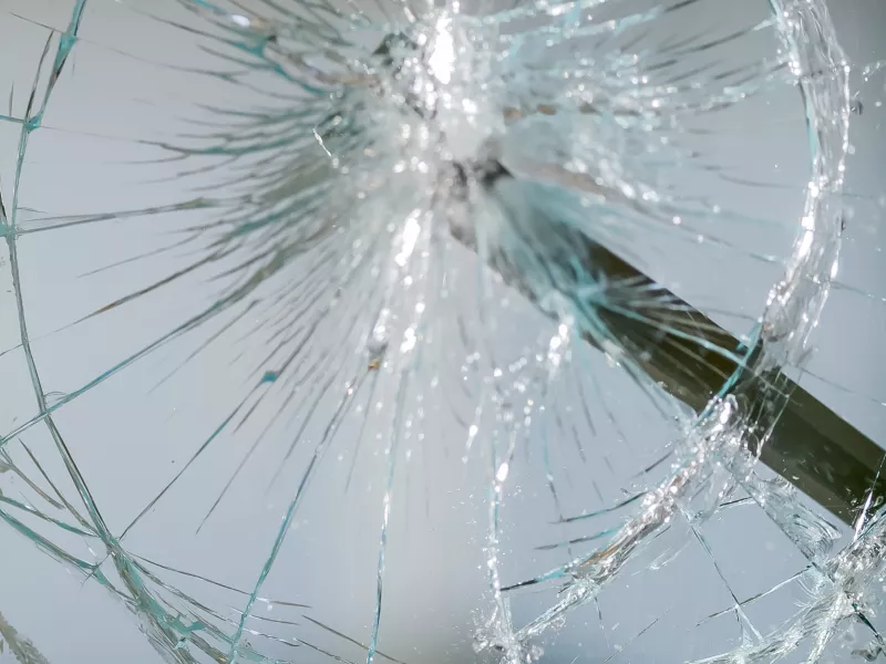 Glass breaking
