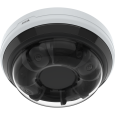 White AXIS P3748-PLVE Panoramic Camera viewed from its bottom angle