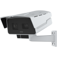 White AXIS P1518-LE Box Camera viewed from its left angle