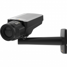 AXIS Q1615 Mk II IP Camera has Electronic Image Stabilization. The product is viewed from its left angle.