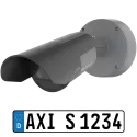 Product angle left with license plate underneath