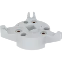 White AXIS TQ6904-E Adapter viewed from its left angle