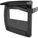 AXIS TQ5801-E Front Window Kit en negro, visto desde el ángulo izquierdo