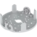 White AXIS TQ3903-E Mounting Bracket viewed from its left angle.