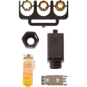 RJ45 connector push pull plug