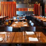Big view of empty restaurant