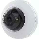 AXIS M4218-LV Dome Camera, pared, vista desde su ángulo izquierdo