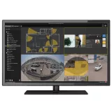 Monitor with AXIS Camera Station Pro GUI