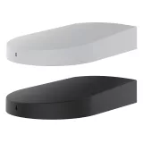 Black and white Pendant wall mount