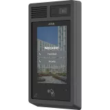 Black AXIS I8307-VE video intercom viewed from its left angle