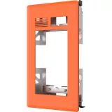 Orange AXIS TI8205 Safety Recessed Mount viewed from its left angle