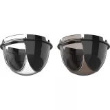 AXIS TQ3818-E Dome Clear/Smoked viewed from their left angle.
