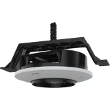 AXIS TP3205 Recessed Mount noire, vue de son angle gauche