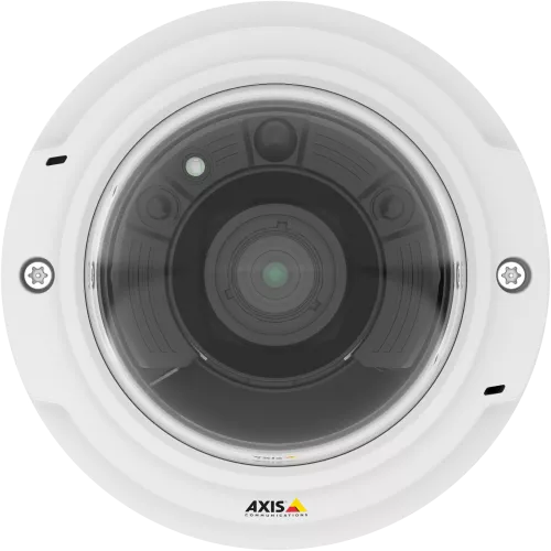 La cámara IP Axis P3374-LV tiene enfoque y zoom remotos y puertos de E/S y de audio bidireccionales
