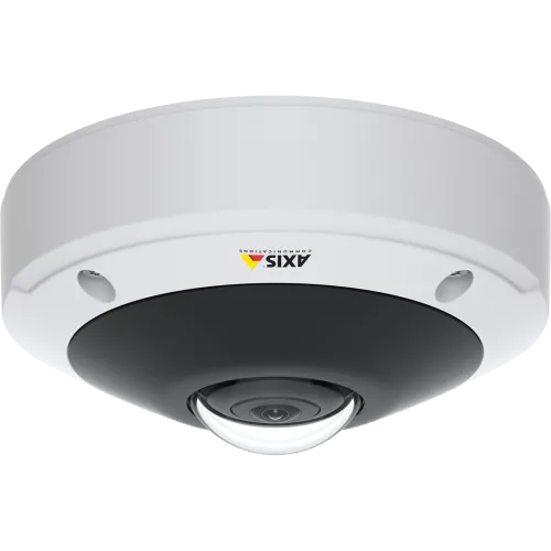 AXIS M3057-PLVE IP Camera has Axis Zipstream technology. The product is viewed from its front.