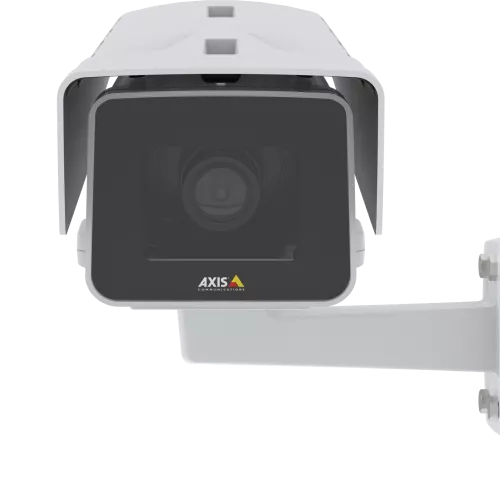 AXIS P1375-E IP Camera mounted on wall from front