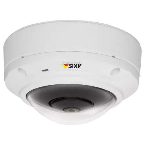 Axis IP Camera has Built-in weather-proof speaker and microphone