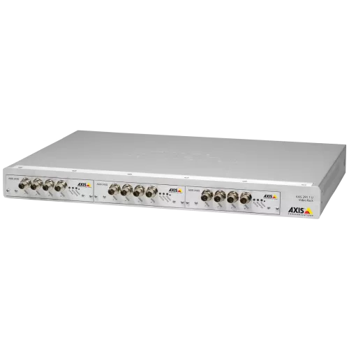AXIS 291 1U Video Server rack from left angle