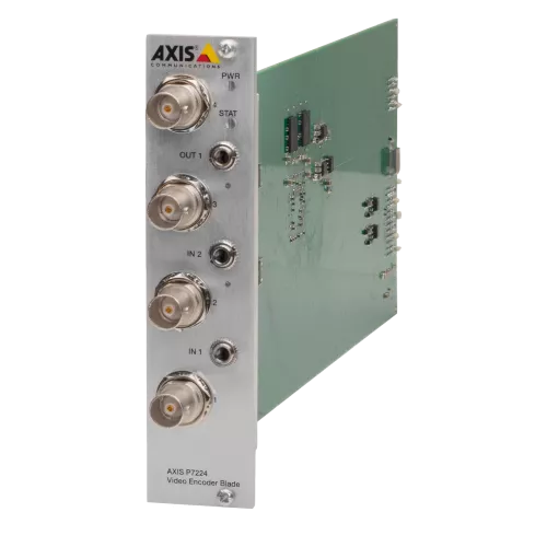 AXIS P7224 Blade encoder standing from angle left