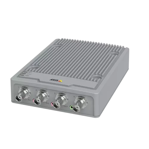 AXIS P7304 Video Encoder from left angle
