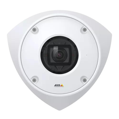 AXIS Q9216-SLV white, from the front side