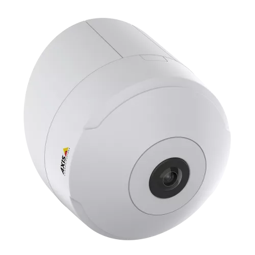 AXIS TM3001 Tilt Mount together with AXIS M3067-P, from the right angle