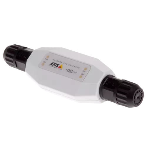 AXIS T8129-e outdoor Poe extender from left