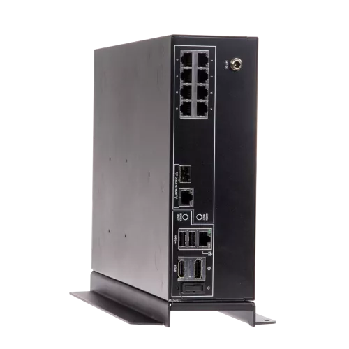 AXIS TS2901 together with AXIS S2208 from the rear