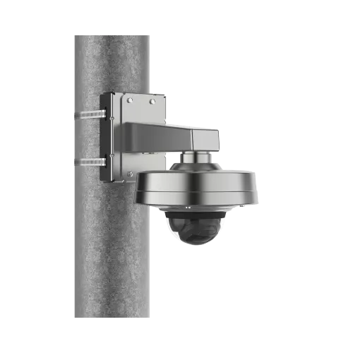 AXIS Q35SLVE mounted on AXIS T91F67 from the right angle