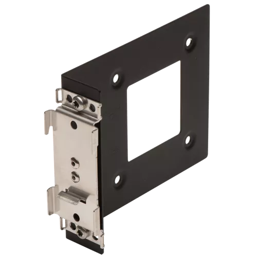 AXIS F8002 DIN Rail Clip from the left angle