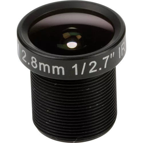 Lens M12 2.8 mm F1.6 IR dalla parte anteriore