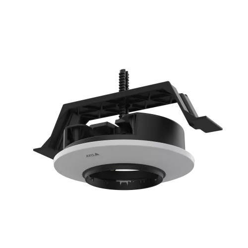 AXIS TP3203 Recessed Mount black and grey viewed from its left