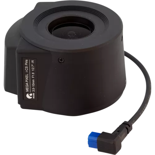 Lens i-CS 3.5-10 mm F1.8 in black color