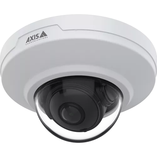AXIS M3086-V Dome Camera, viewed from its left angle