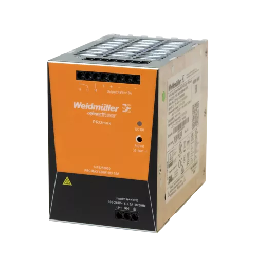 Fuente de alimentación AXIS DIN PS56, caja naranja.