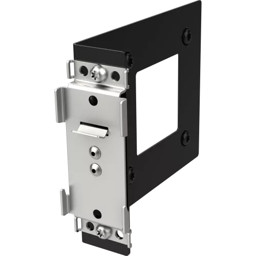 AXIS TF9903 DIN Rail Clip, viewed from its left angle