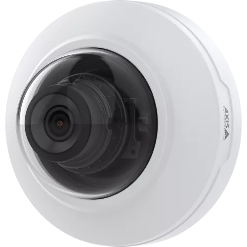 AXIS M4215-V Dome Camera, wall, viewed from its left angle
