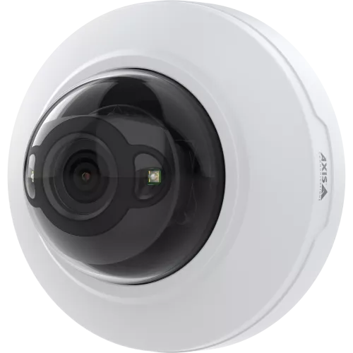AXIS M4218-LV Dome Camera, parete, vista dal suo angolo sinistro