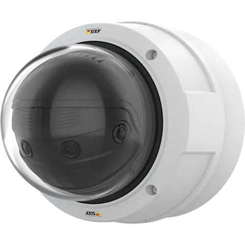 AXIS TQ3601-E Back box with AXIS P3807-PVE mounted on it