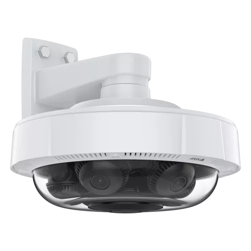 multidirectional camera mounted with wall mount
