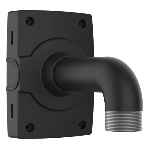 Wall Mount Black 1.5" NPS è compatibile con i kit di sospensione a cupola fissa e adattatori per canaline ACI da ¾'' Axis.
