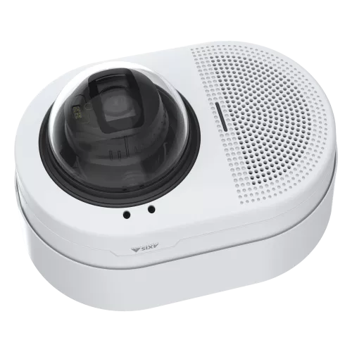 kit telecamera dome con scatola posteriore per canalina e manicotto di copertura