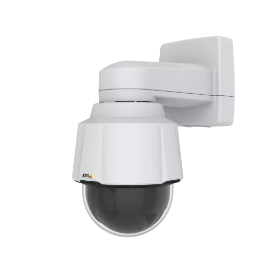 ptz camera mounted in pole mount