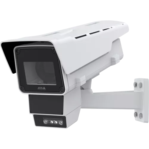 AXIS Q1686-DLE Radar-Video Fusion Camera, viewed from its left angle
