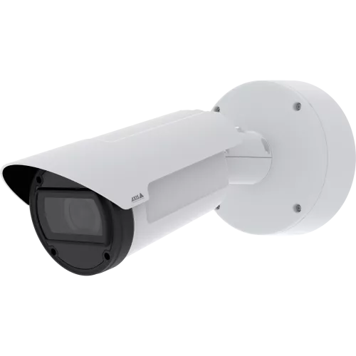 AXIS Q1809-LE Bullet Camera branca vista pelo ângulo esquerdo