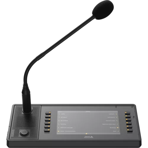 network paging with gooseneck mic