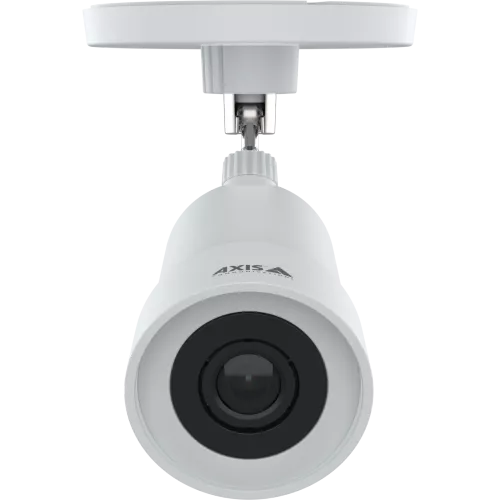 White AXIS TF1804 Bullet Housing viewed from its front