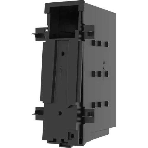 Black AXIS TA4602 Installation Back Box viewed from its left angle