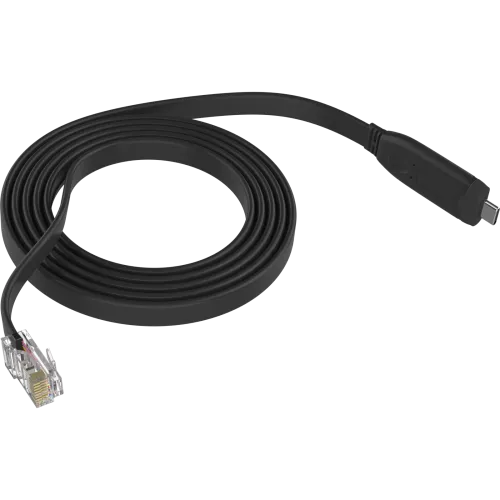 Kabel konsoli AXIS TD8910 widziany z prawej strony